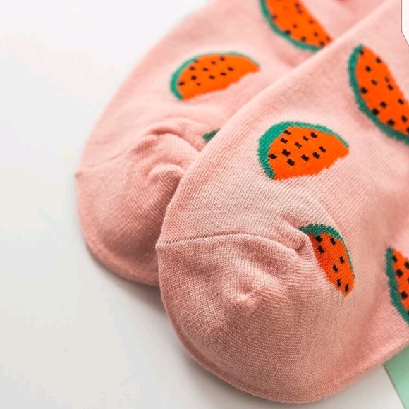 ✨3 FOR $28✨🆕🍉WATERMELON PRINT SOCKS🍉 - Picture 3 of 3